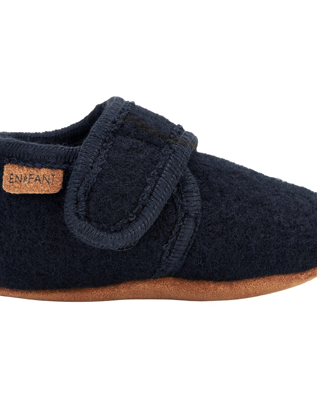 En Fant - Wool slofjes navy 7790