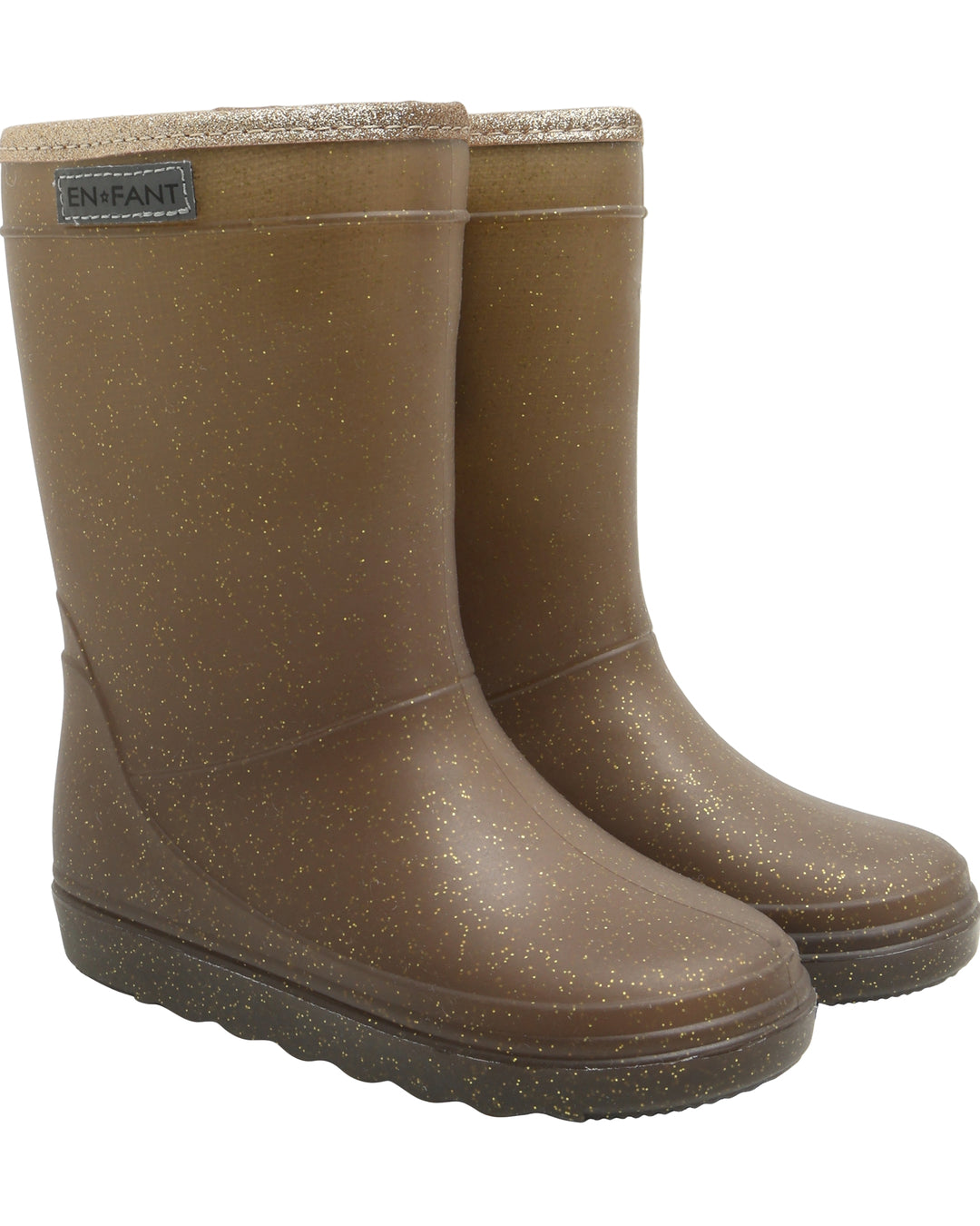 En Fant - Thermoboots glitter coffee bean - Levering September