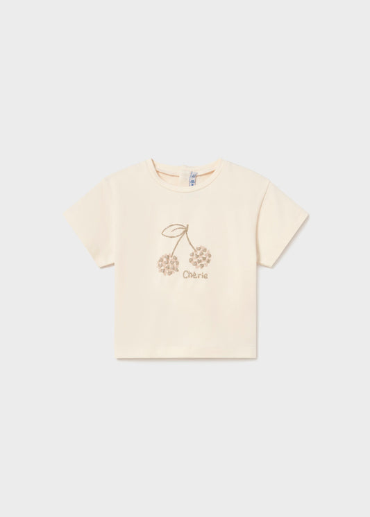 Mayoral - T-shirt met kersen