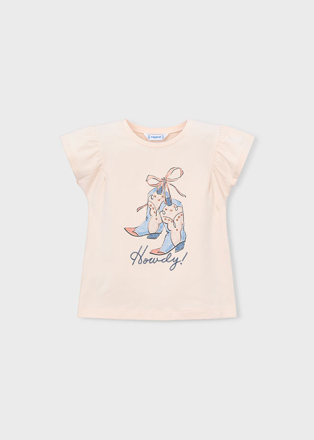 Mayoral - T-shirt met cowboyboots