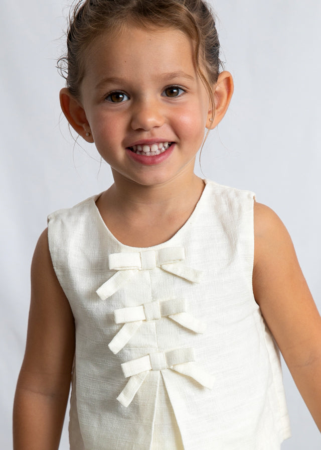 Mayoral - Top met strikjes