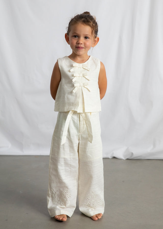 Mayoral - Top met strikjes