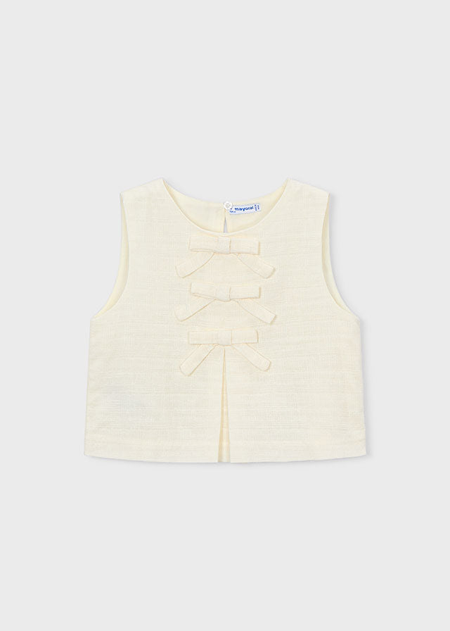 Mayoral - Top met strikjes