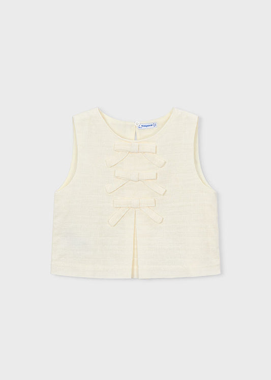 Mayoral - Top met strikjes