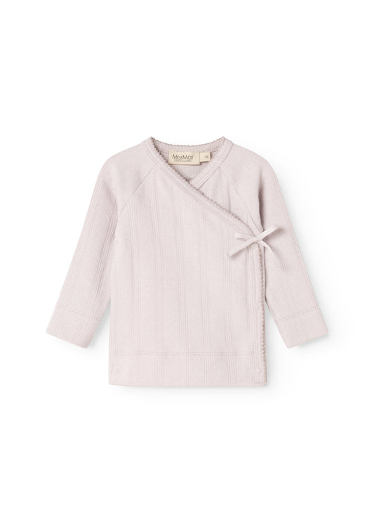 MarMar - Overslagshirt pointelle lila