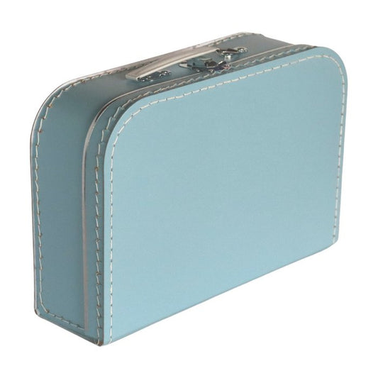 Koffer - Blauw 30 CM bedrukt