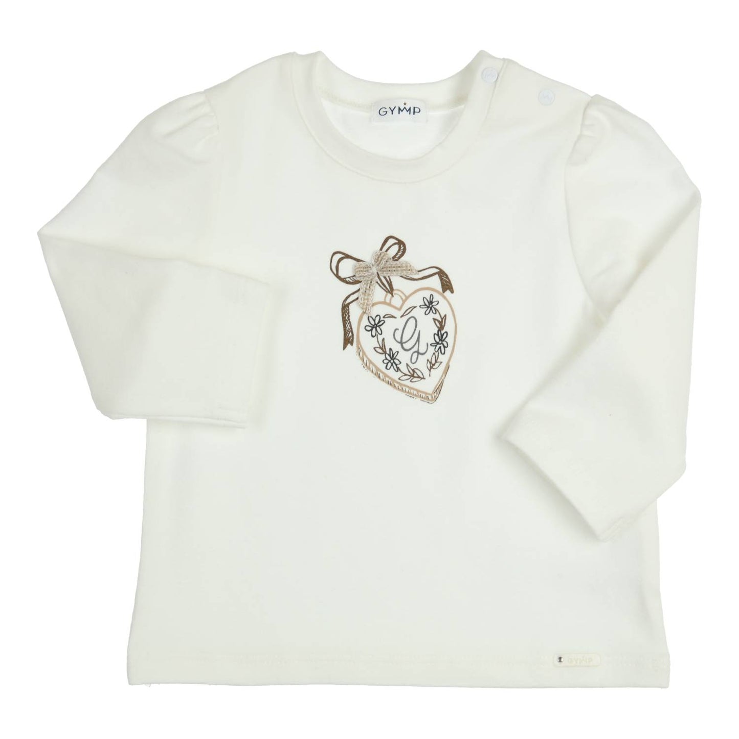Gymp - Longsleeve Aerodoux Heart Brown 6739