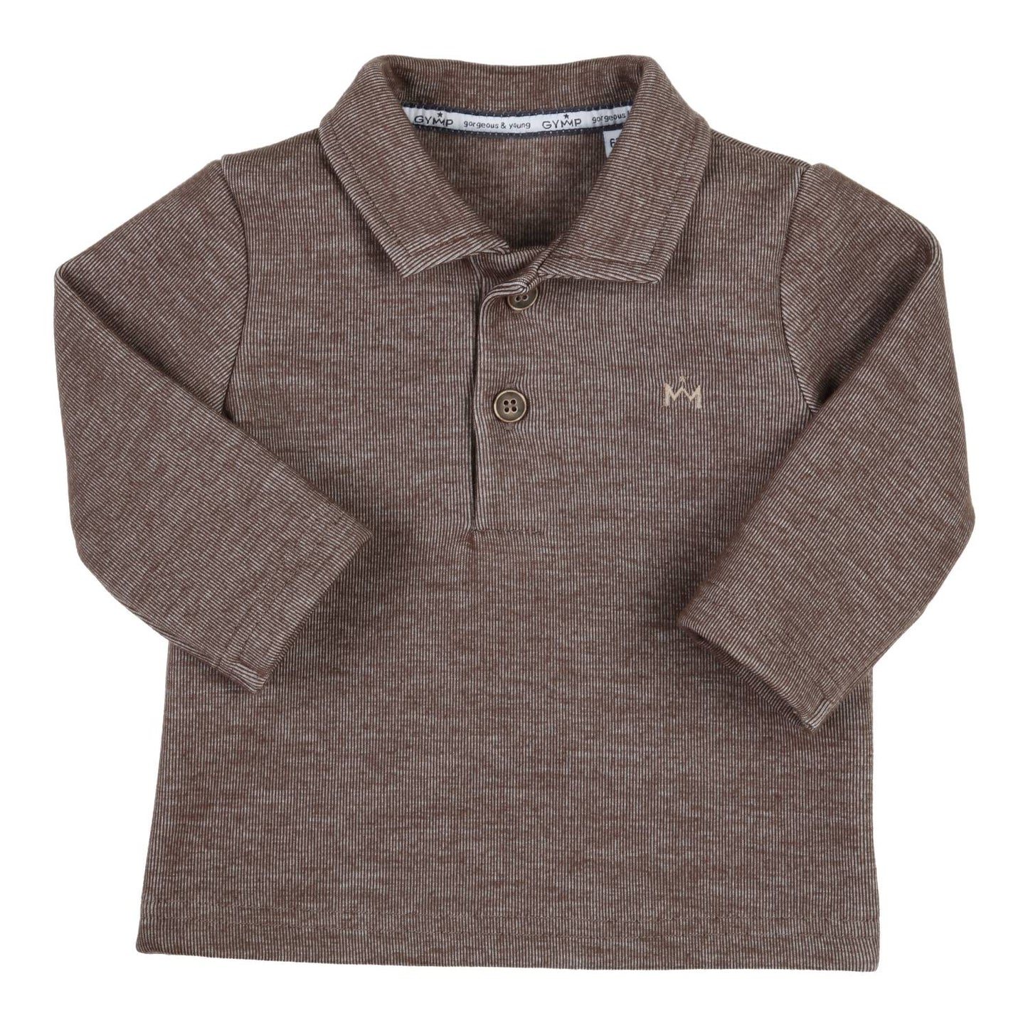 Gymp - Polo Giel Brown 6748