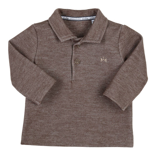 Gymp - Polo Giel Brown 6748