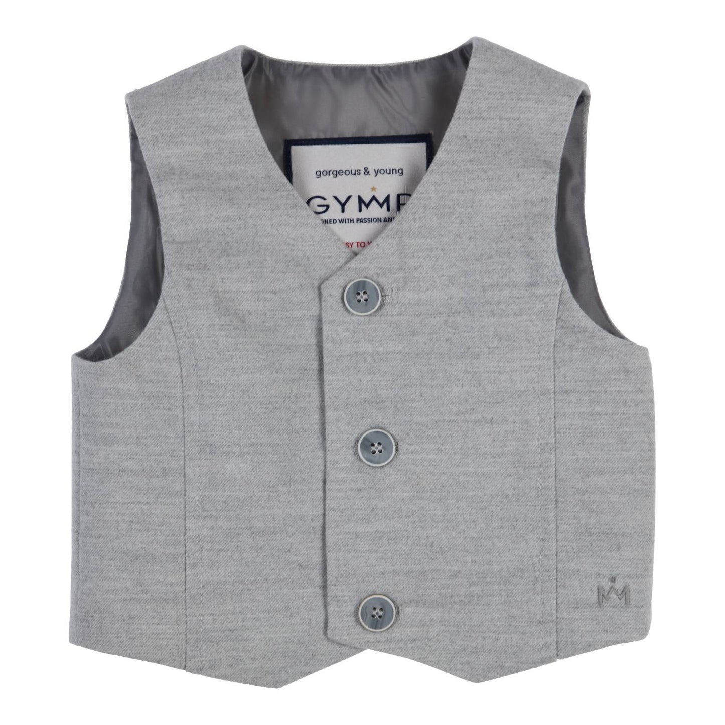 Gymp - Gilet Obo grey 6808