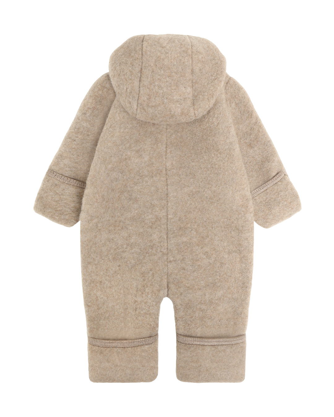 Huttelihut - Pramsuit wool fleece beige