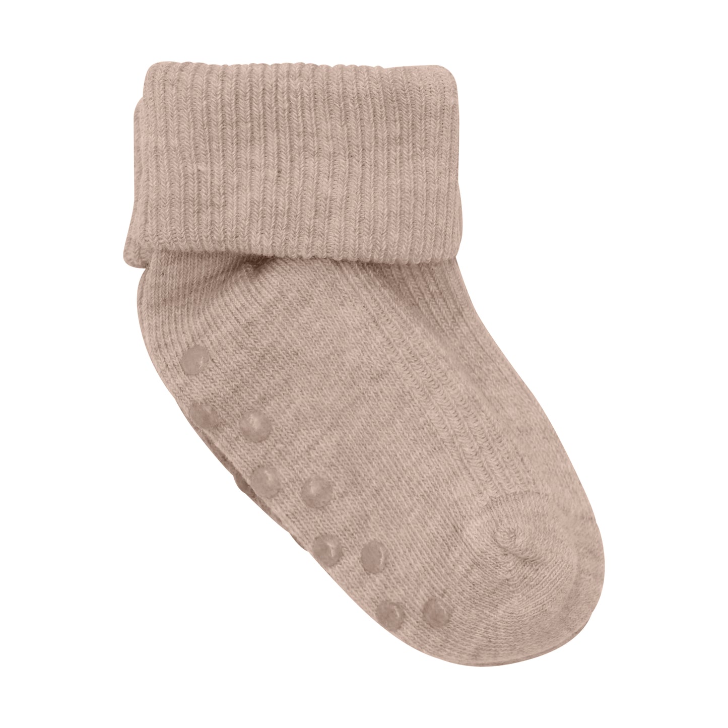 Minymo - Sokken met antislip beige