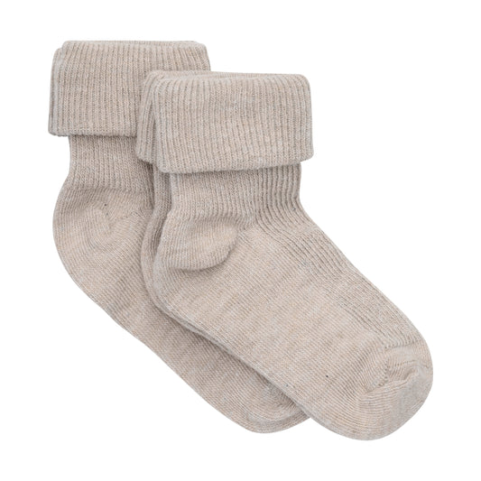 Minymo - Sokken 2-pack beige