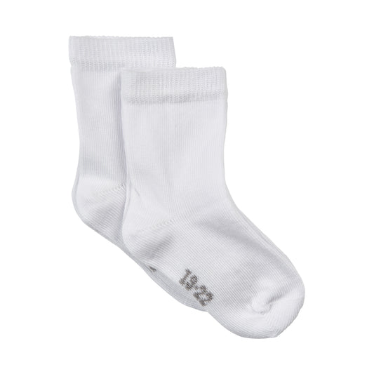 Minymo - Enkel sokken wit 2-pack