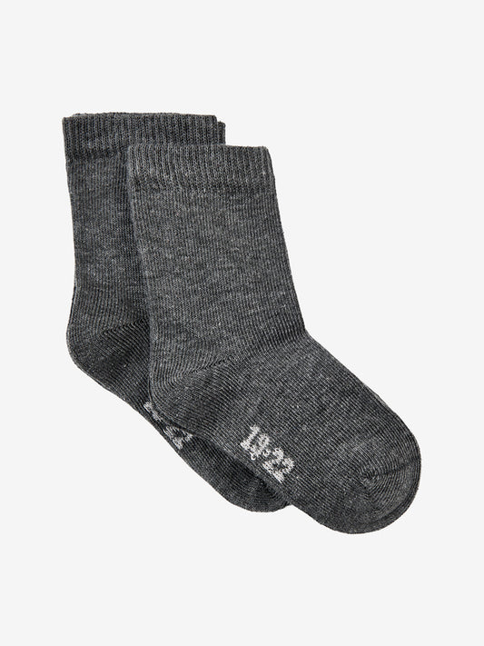 Minymo - Enkel sokken dark grey