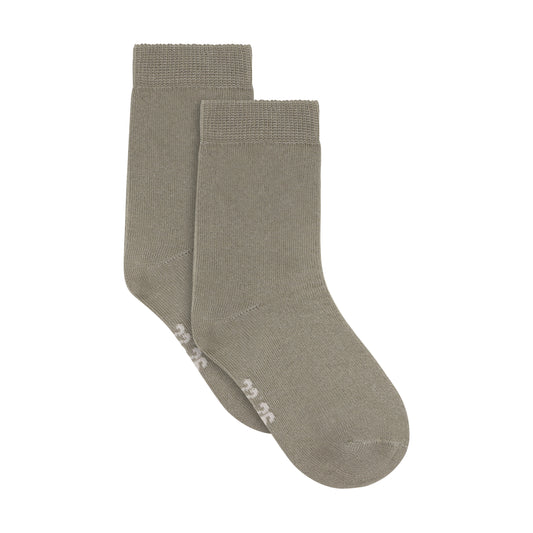 Minymo - Enkel sokken groen 2-pack