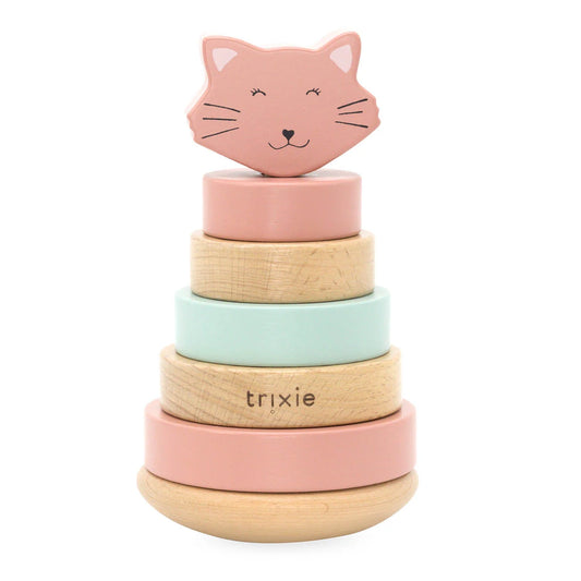 Trixie - Houten stapeltoren - Mrs. Cat