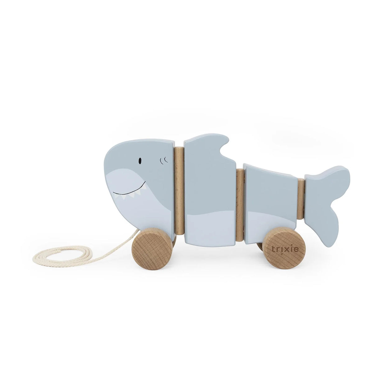 Trixie -  Houten waggel trekspeeltje - Mr. Shark