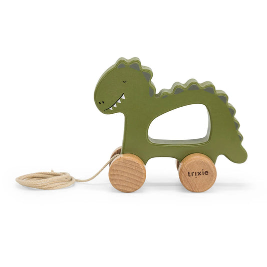 Trixie - Houten trekspeeltje - Mr. Dino