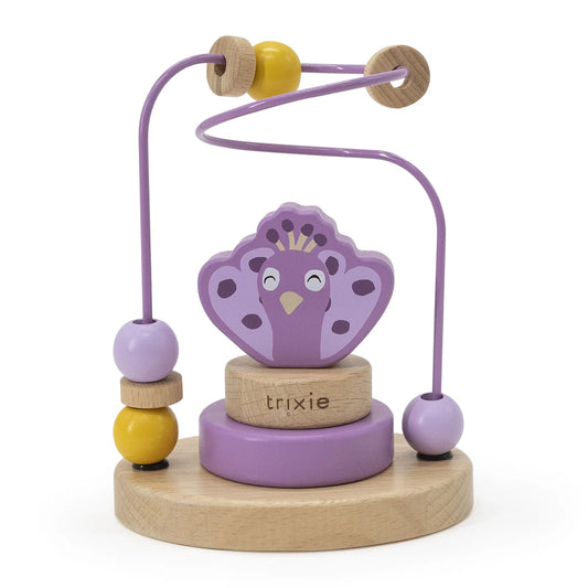 Trixie - Houten kralenframe - Mrs. Peacock