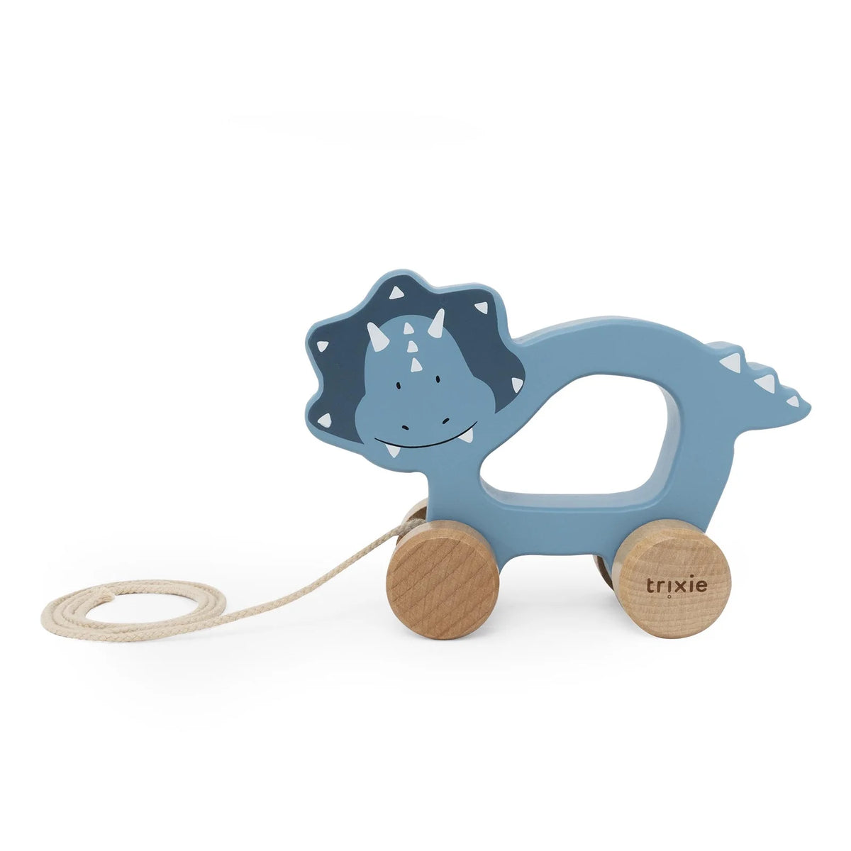 Trixie - Houten trekspeeltje - Mr. Triceratops