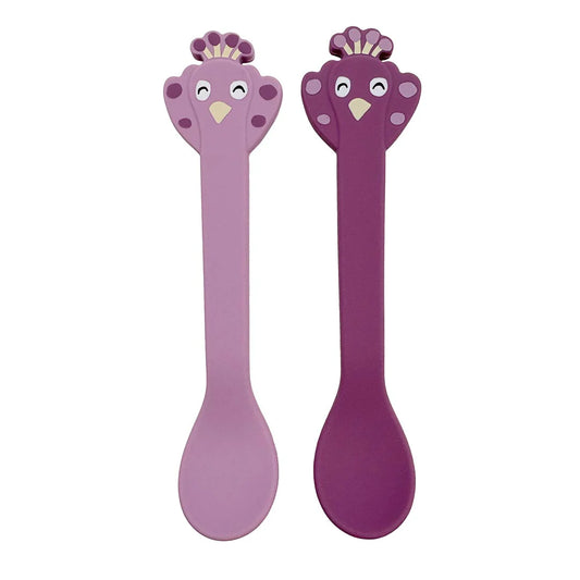 Trixie - Siliconen lepel 2-pack - Mrs. Peacock