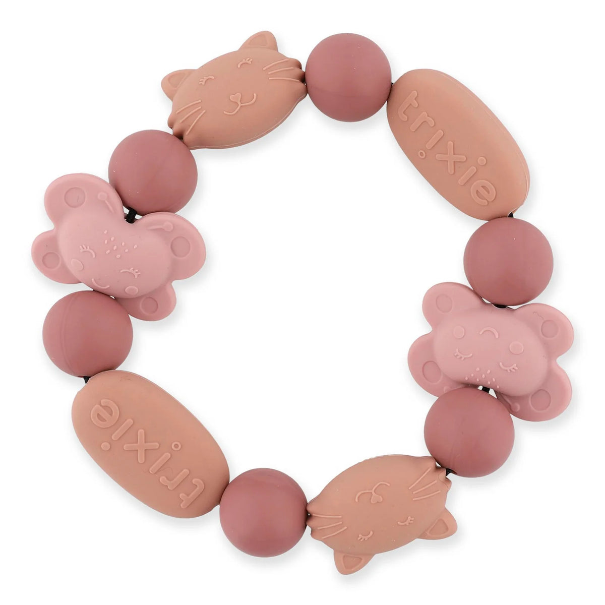 Trixie -  Siliconen bijtring armband - Mrs. Cat & Mrs. Butterfly