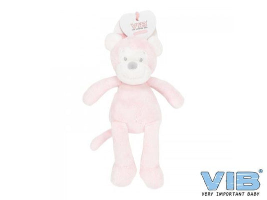 VIB - Pluche aap roze 35 cm