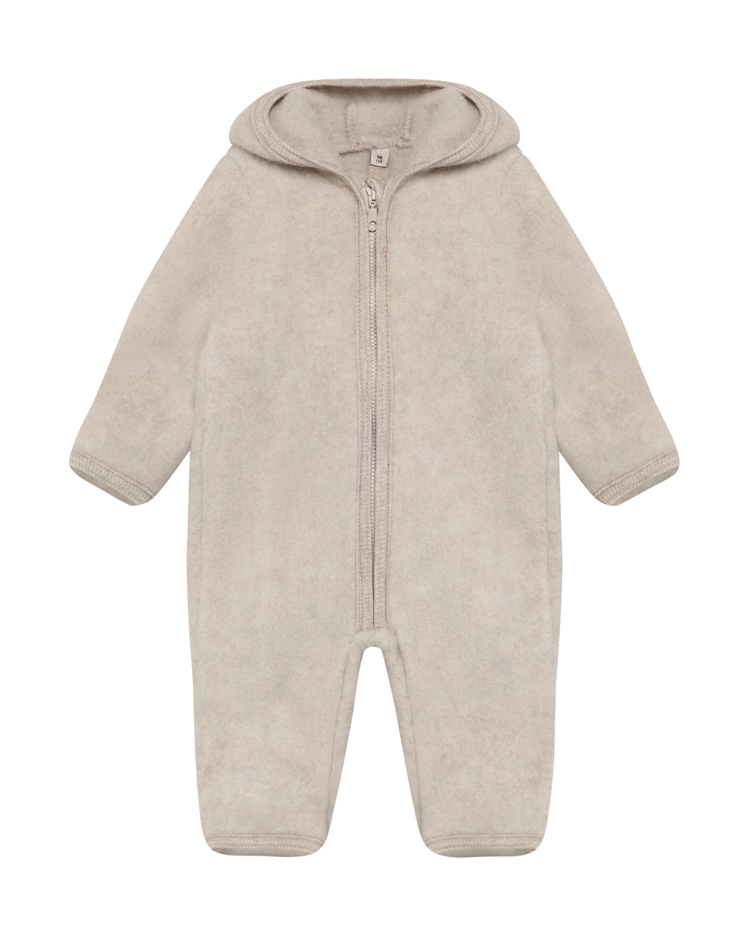 Huttelihut - Pramsuit wool fleece camel