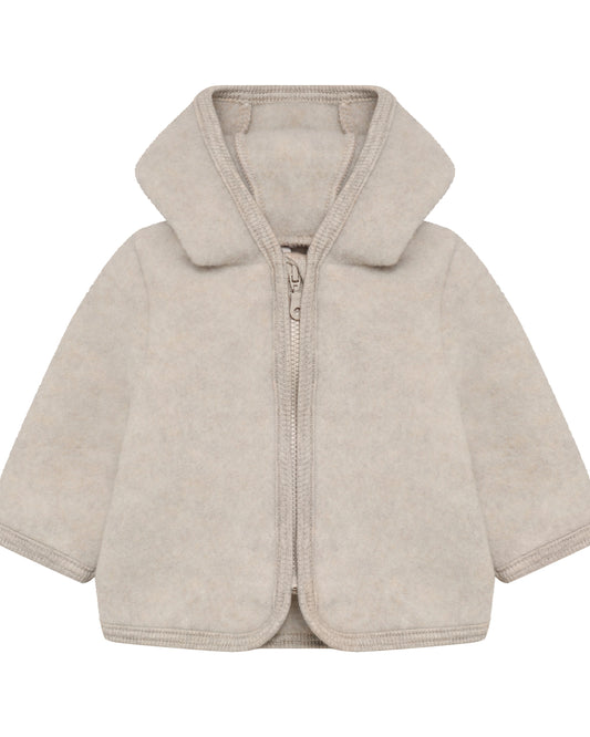 Huttelihut - Jacket wool fleece camel