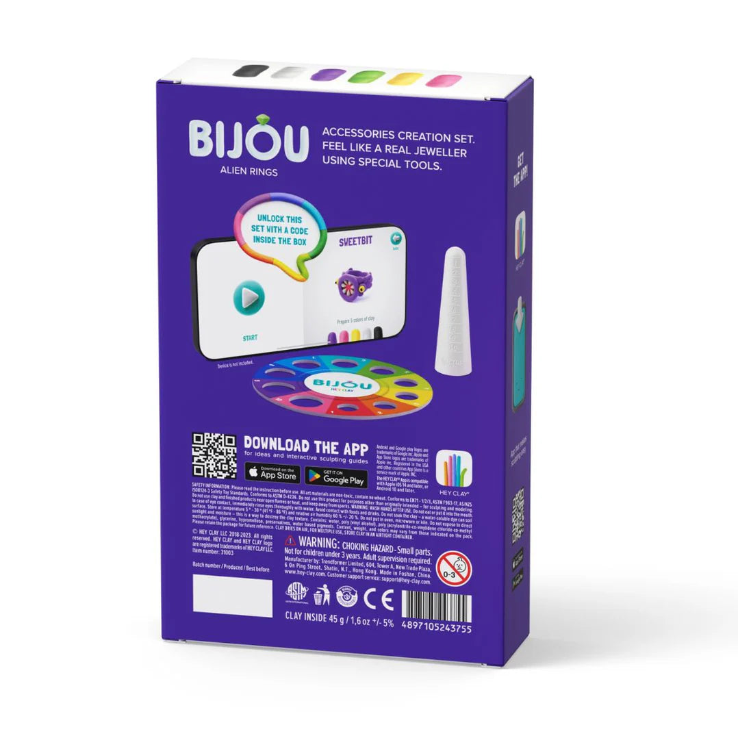 Hey Clay - Rings Bijou
