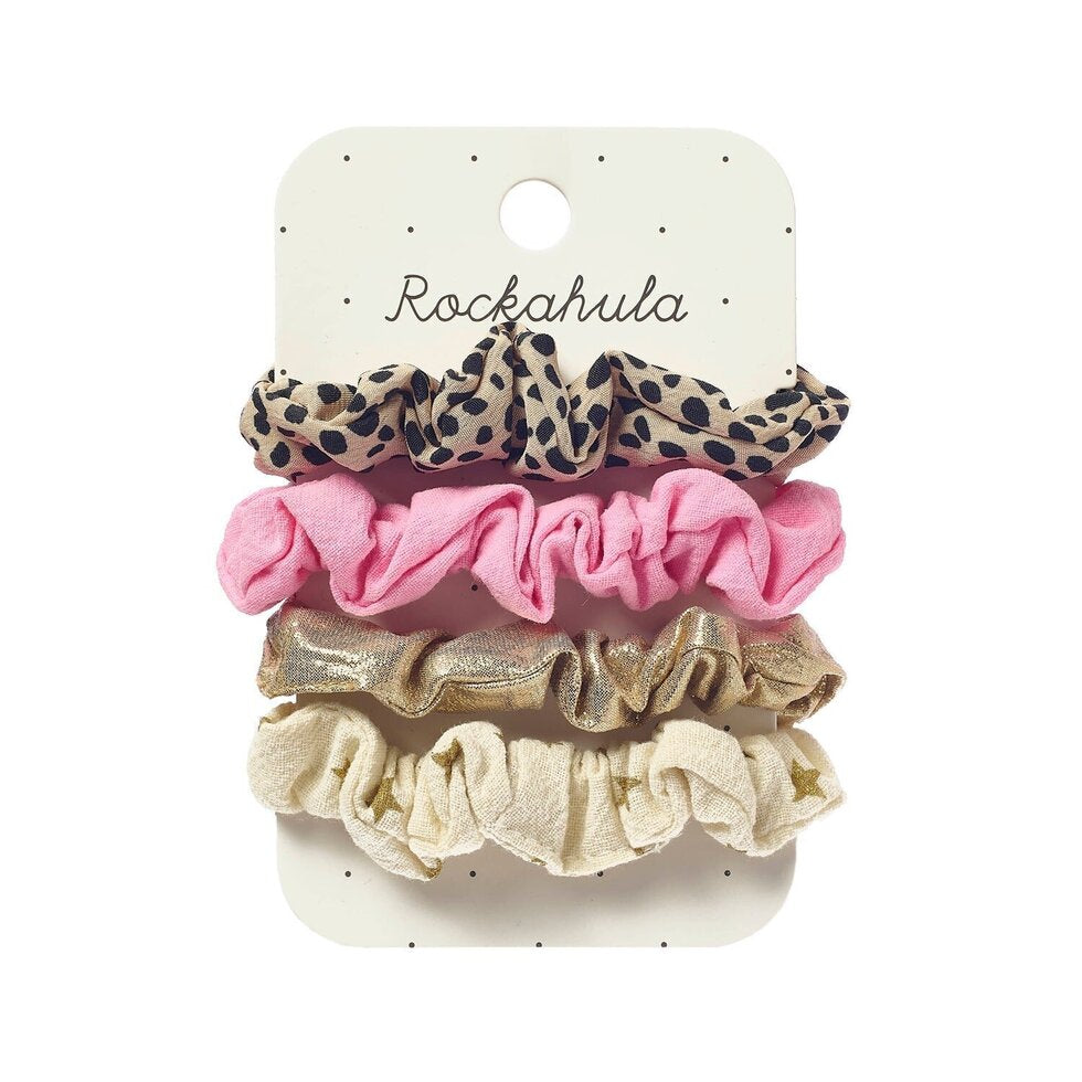 Rockahula - Leopard Scrunchie Set