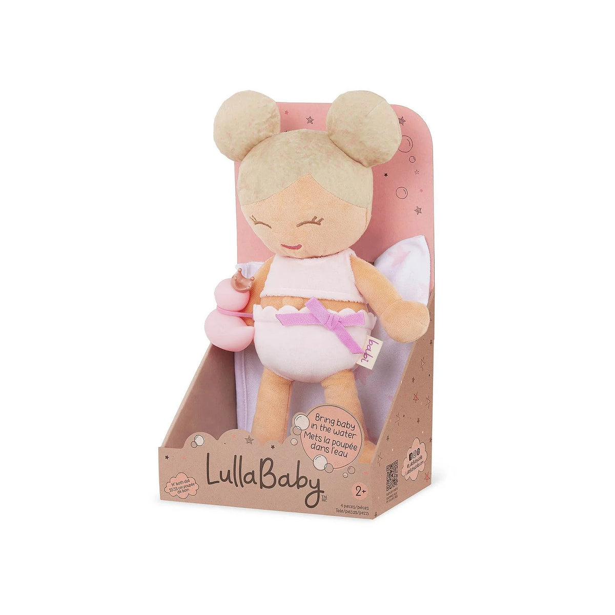 Lullababy - Plush Girl Bath & Doll Accessoires