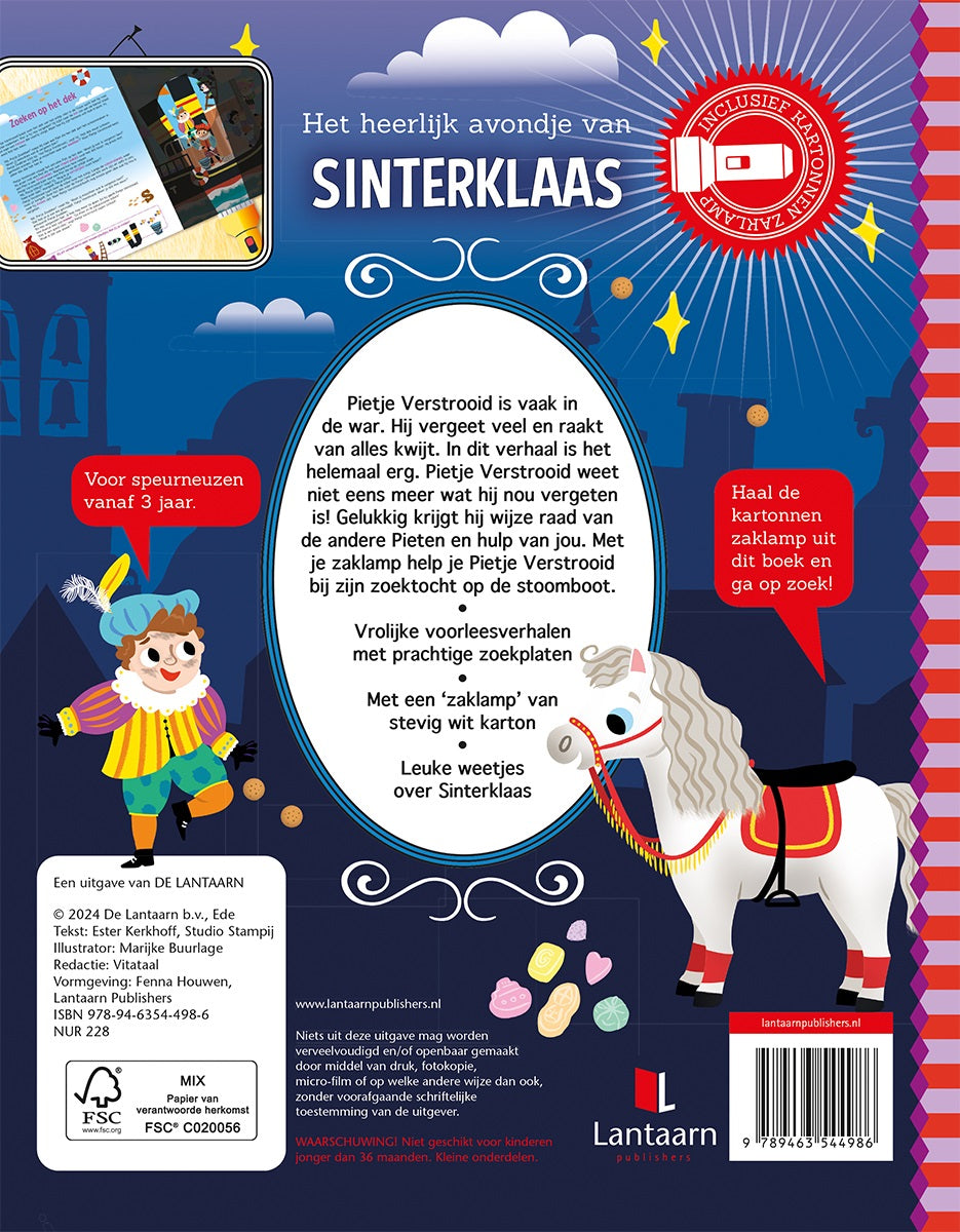 Speuren met het heerlijk avondje van Sinterklaas
