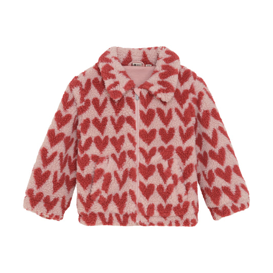 Daily 7 - Heart teddy jacket