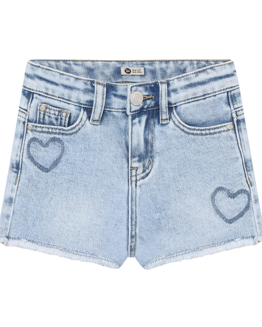 Daily 7 - Denim short heart