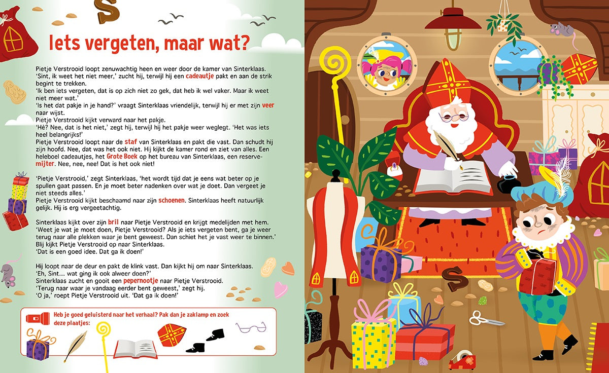 Speuren met het heerlijk avondje van Sinterklaas