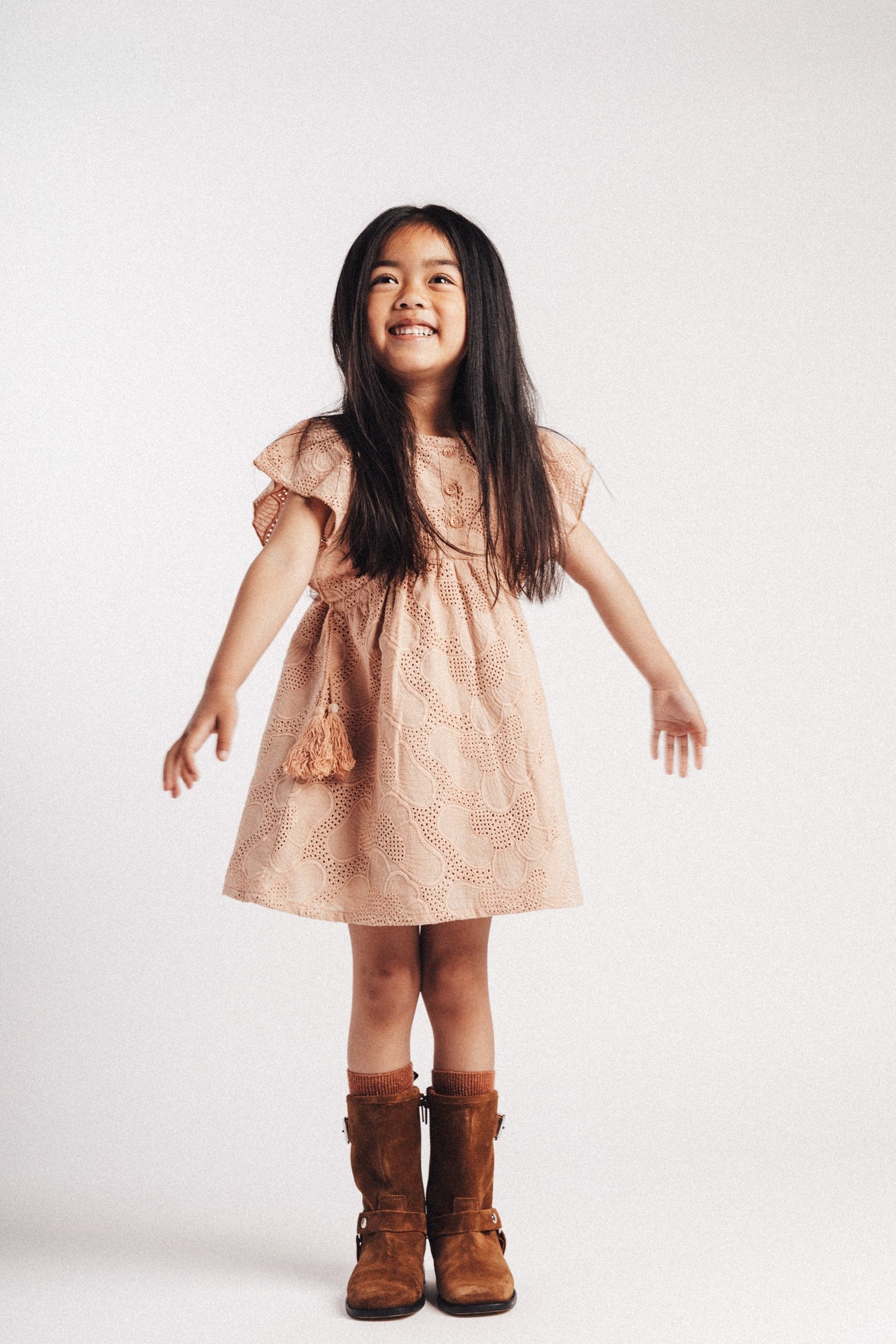 Baje - Mave jurk rose cafe