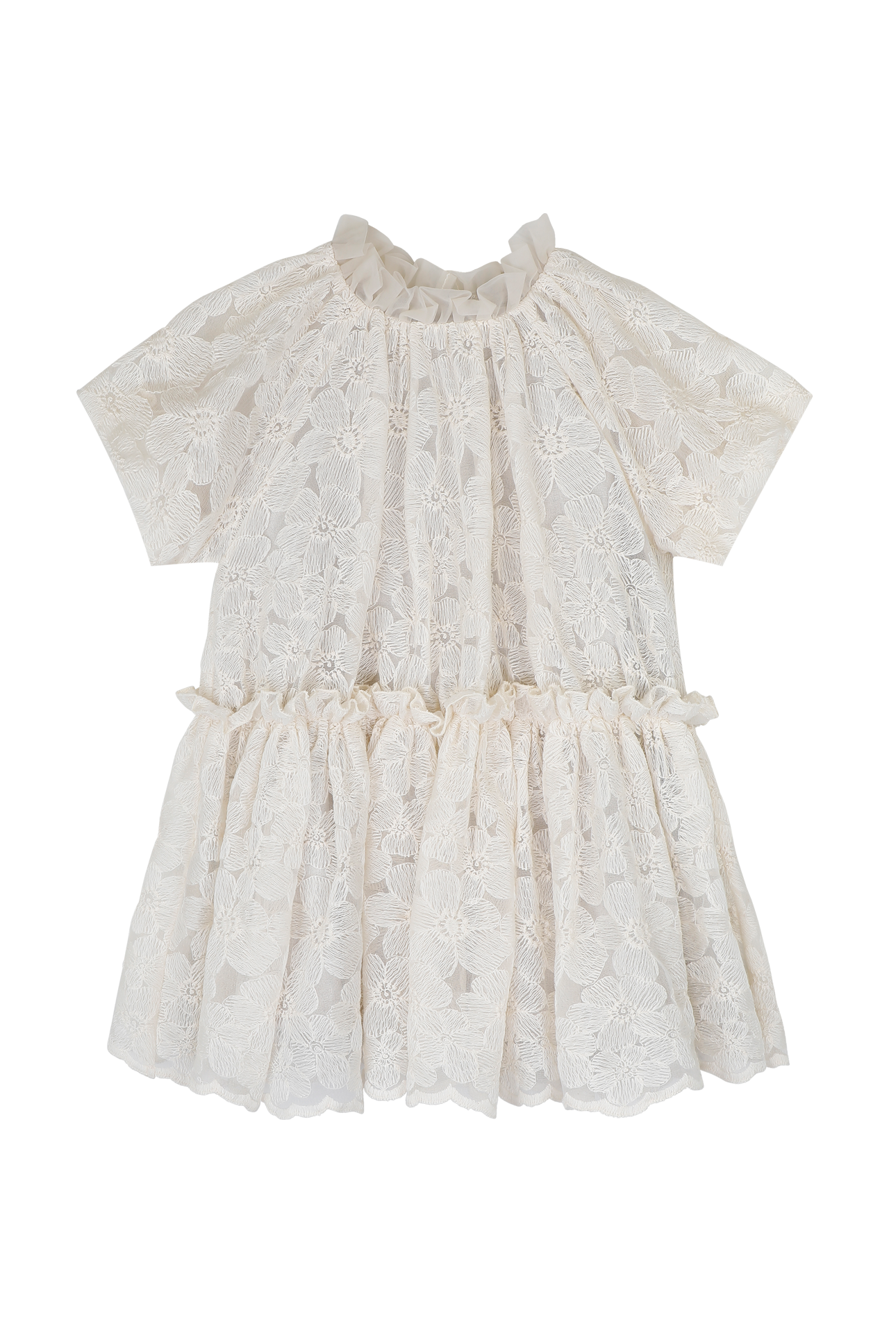 Baje - Melle jurk off white