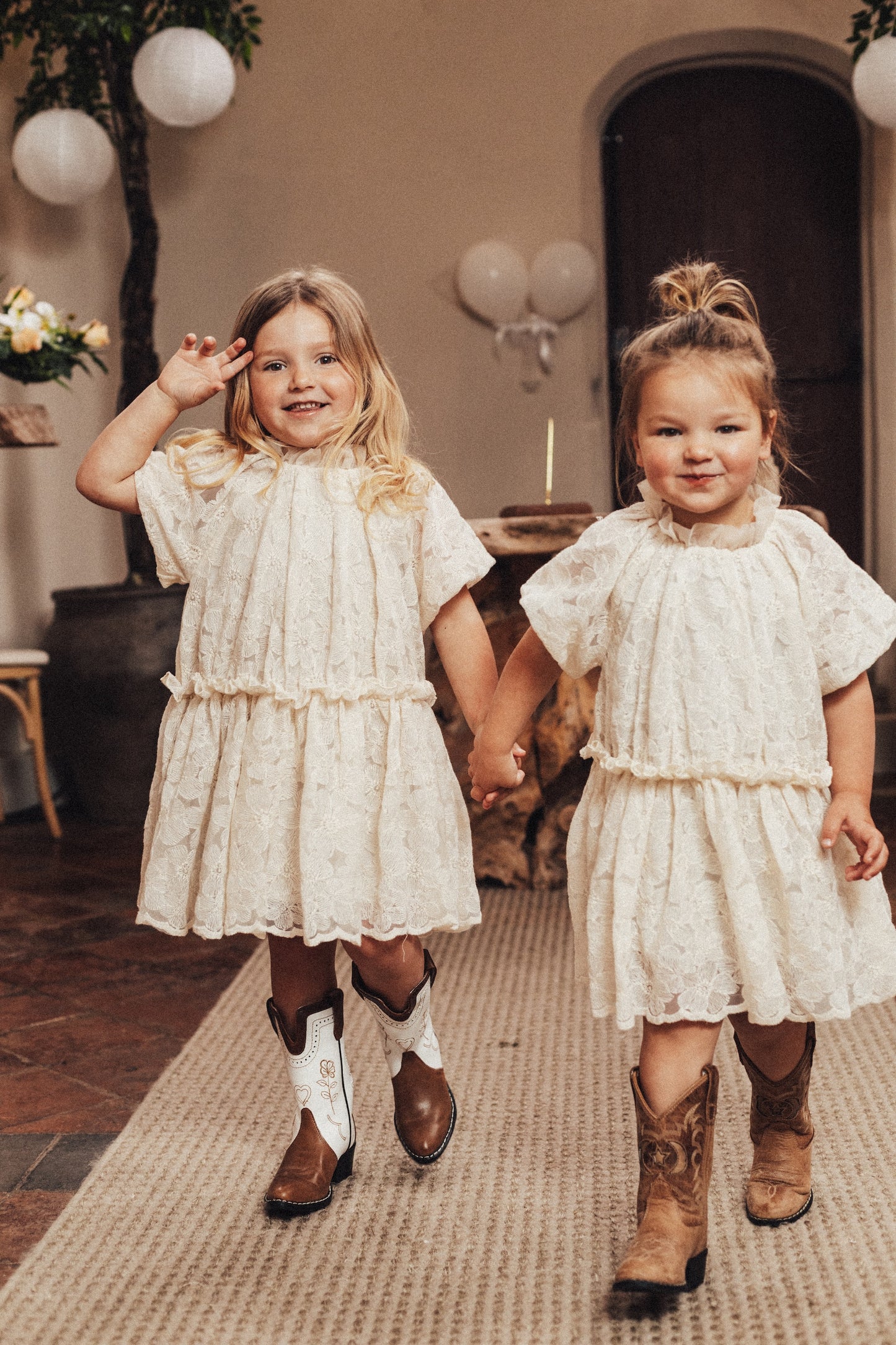 Baje - Melle jurk off white