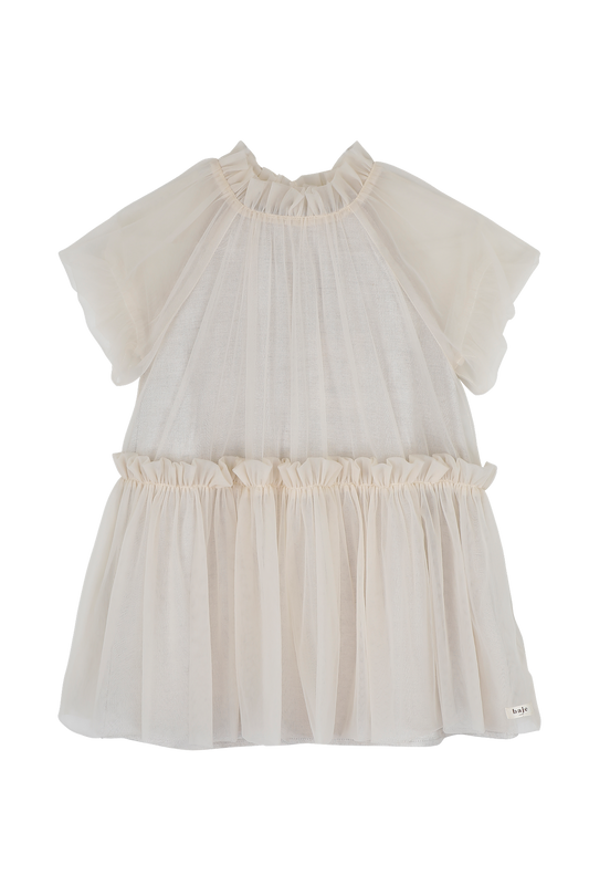 Baje - Melle jurk beige