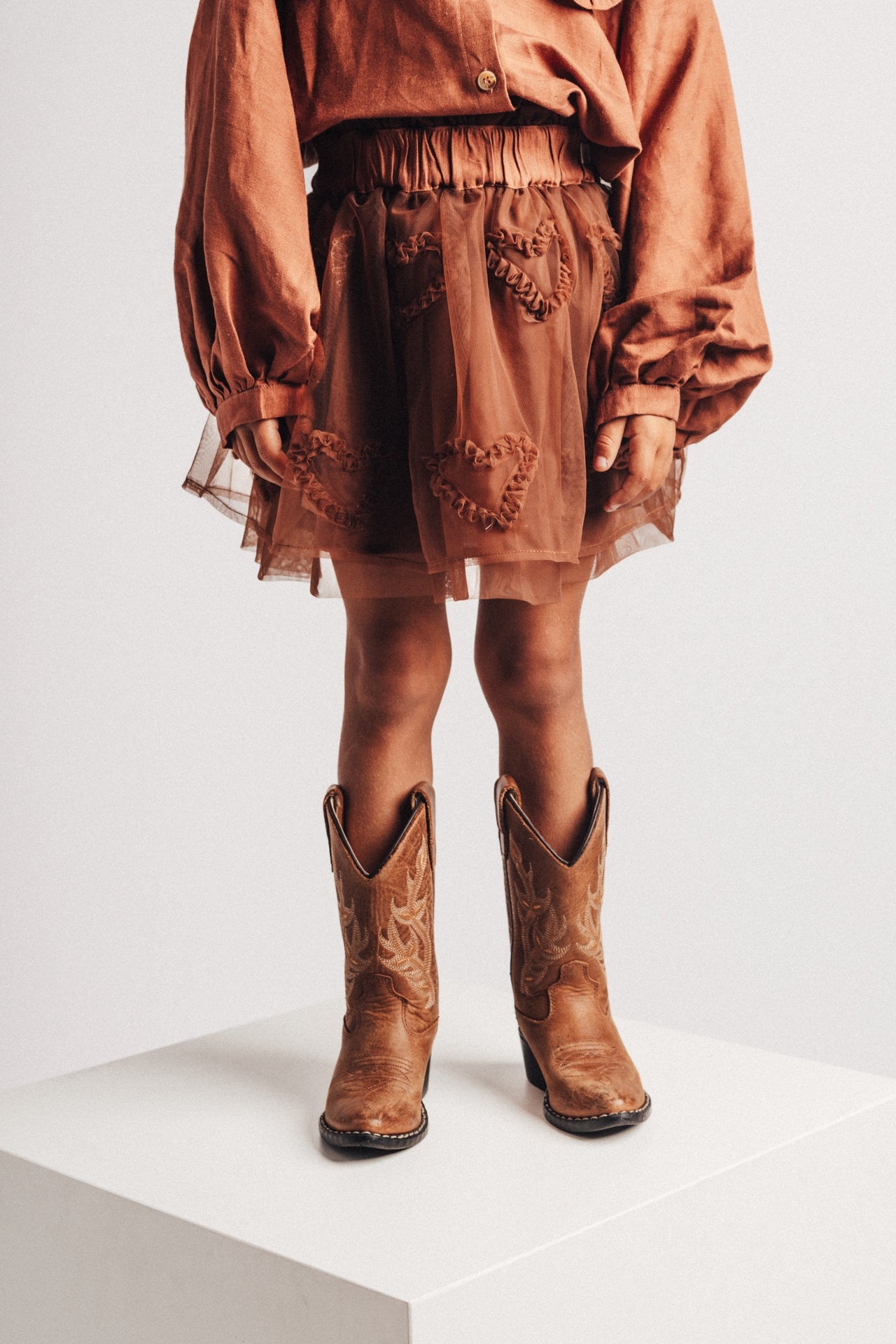 Baje - Cadeira rok brown coconut