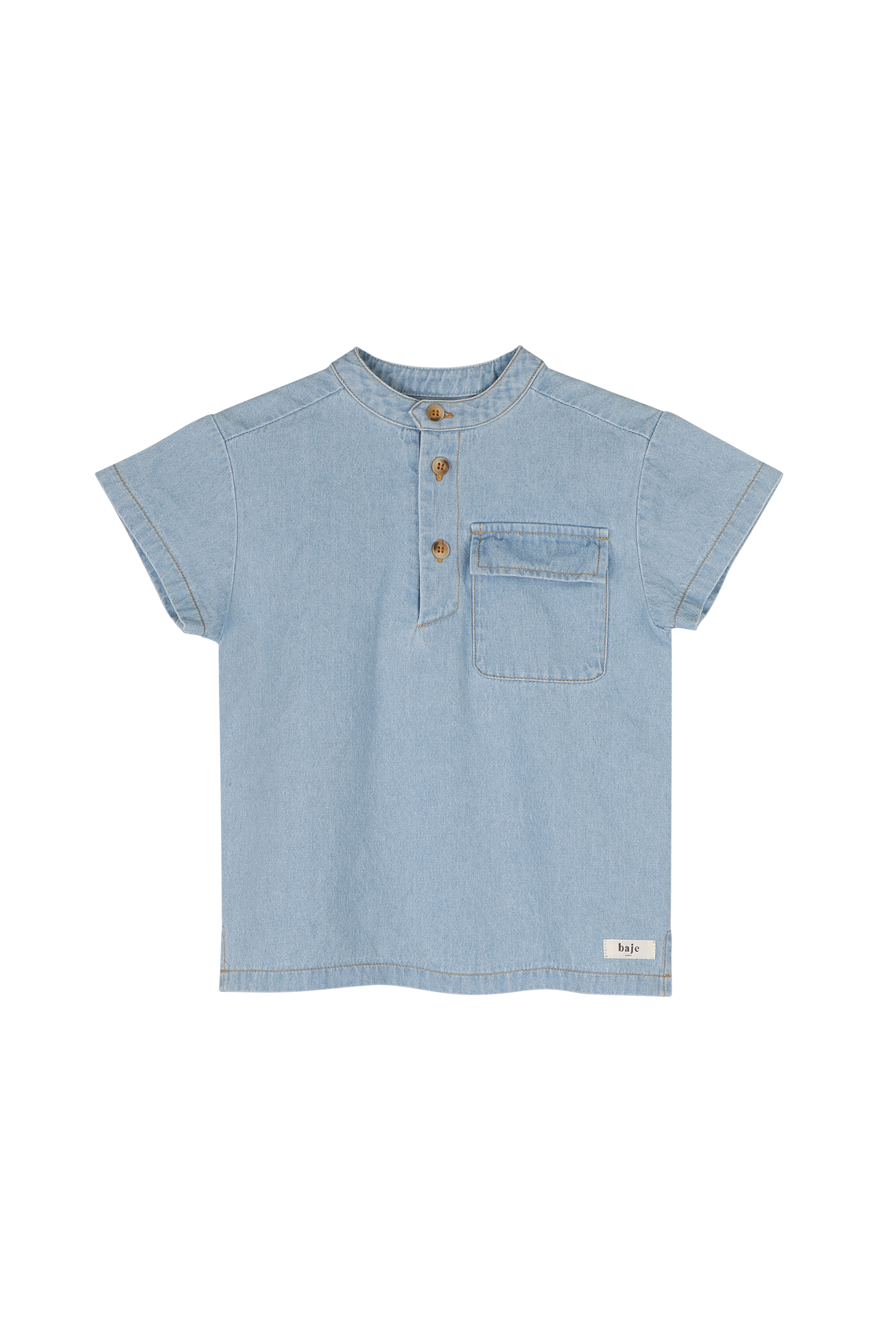Baje Studio - Maas blouse blue denim