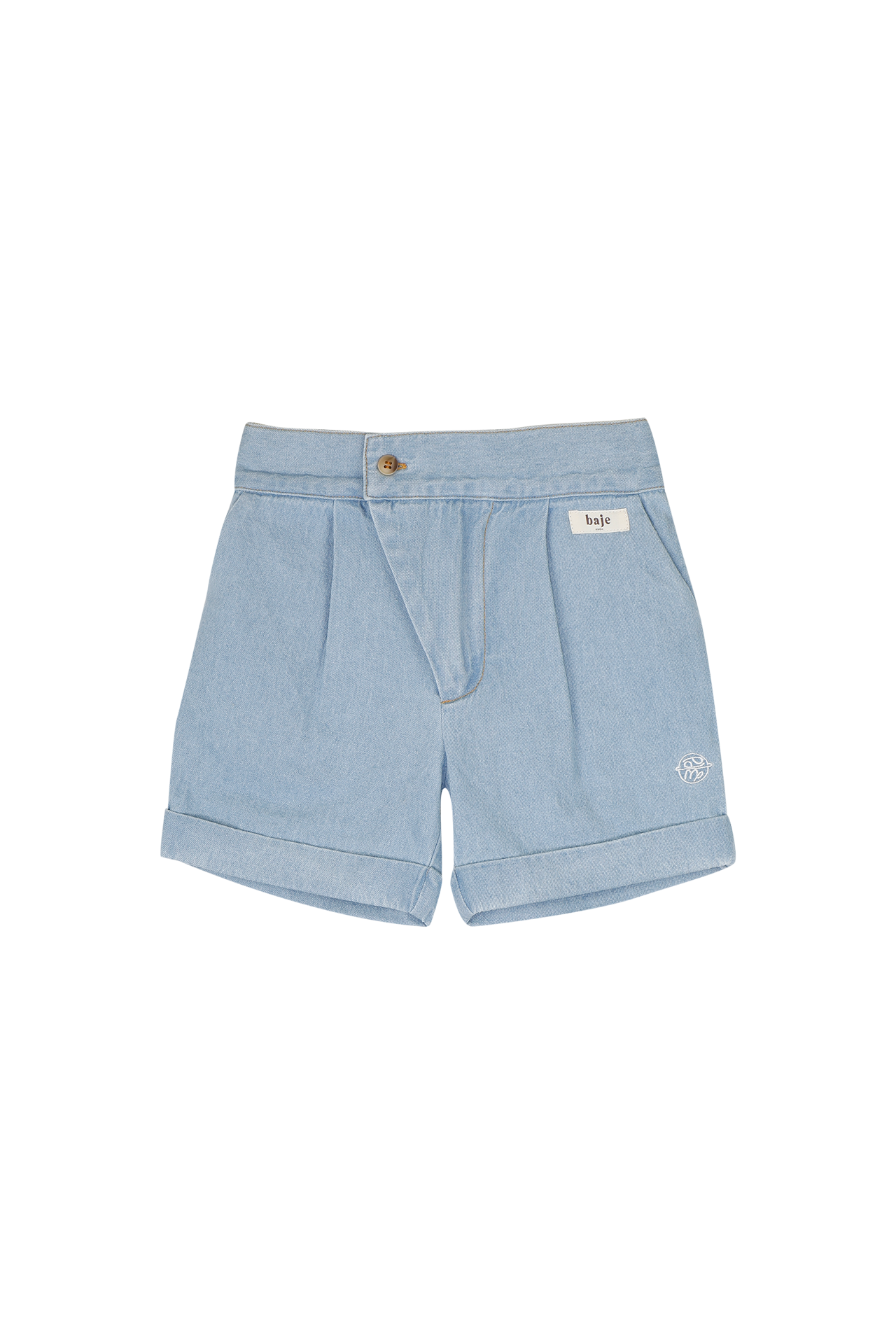 Baje Studio - Maan short blue denim