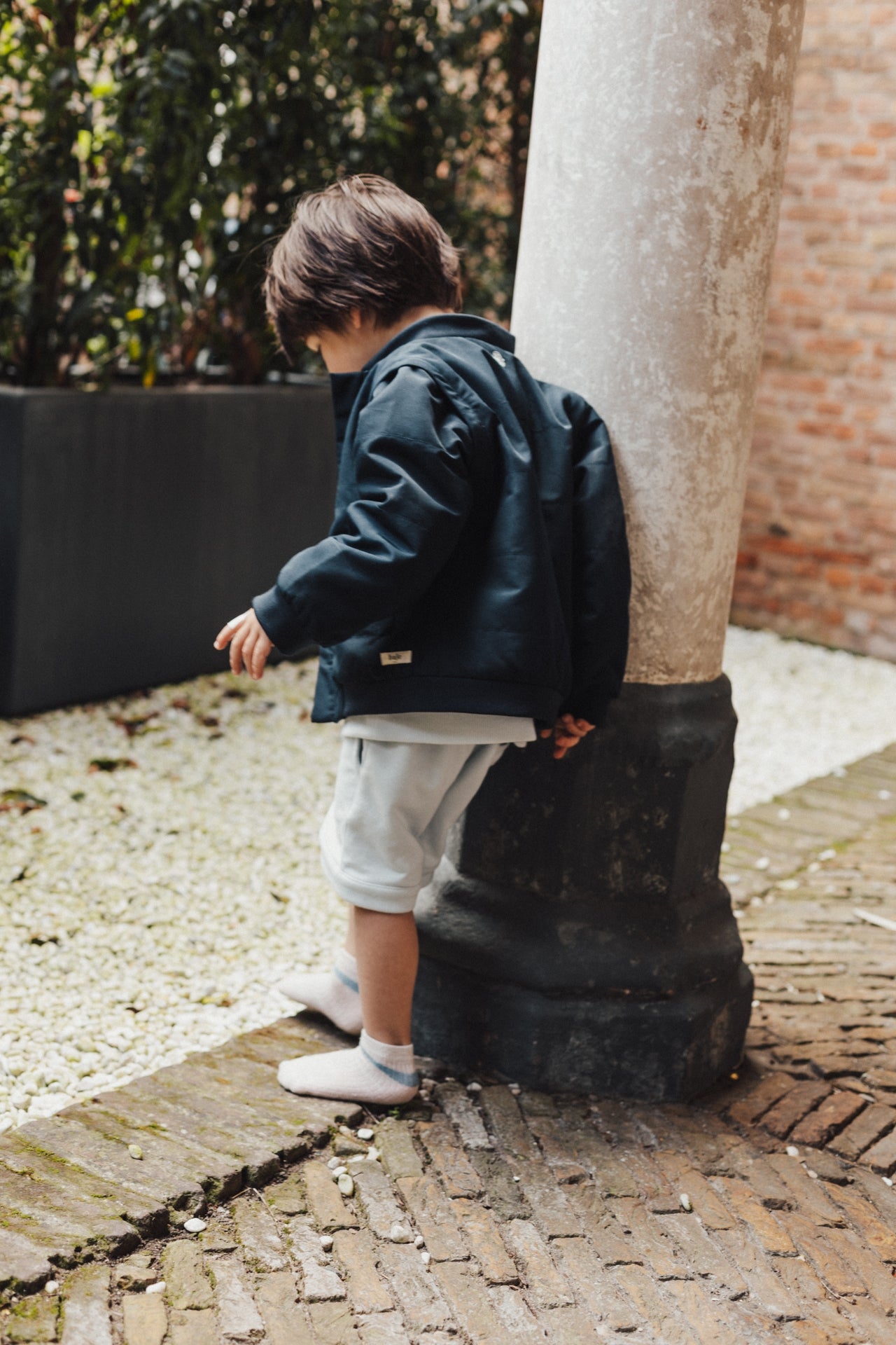 Baje Studio - Montel jacket blue dark