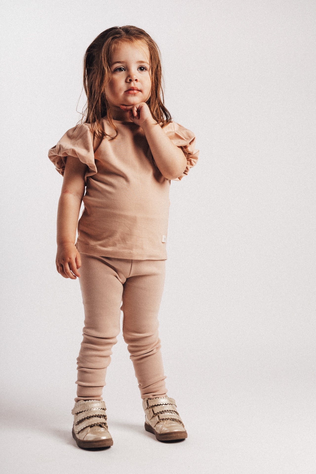 Baje - Zaida legging rose cafe