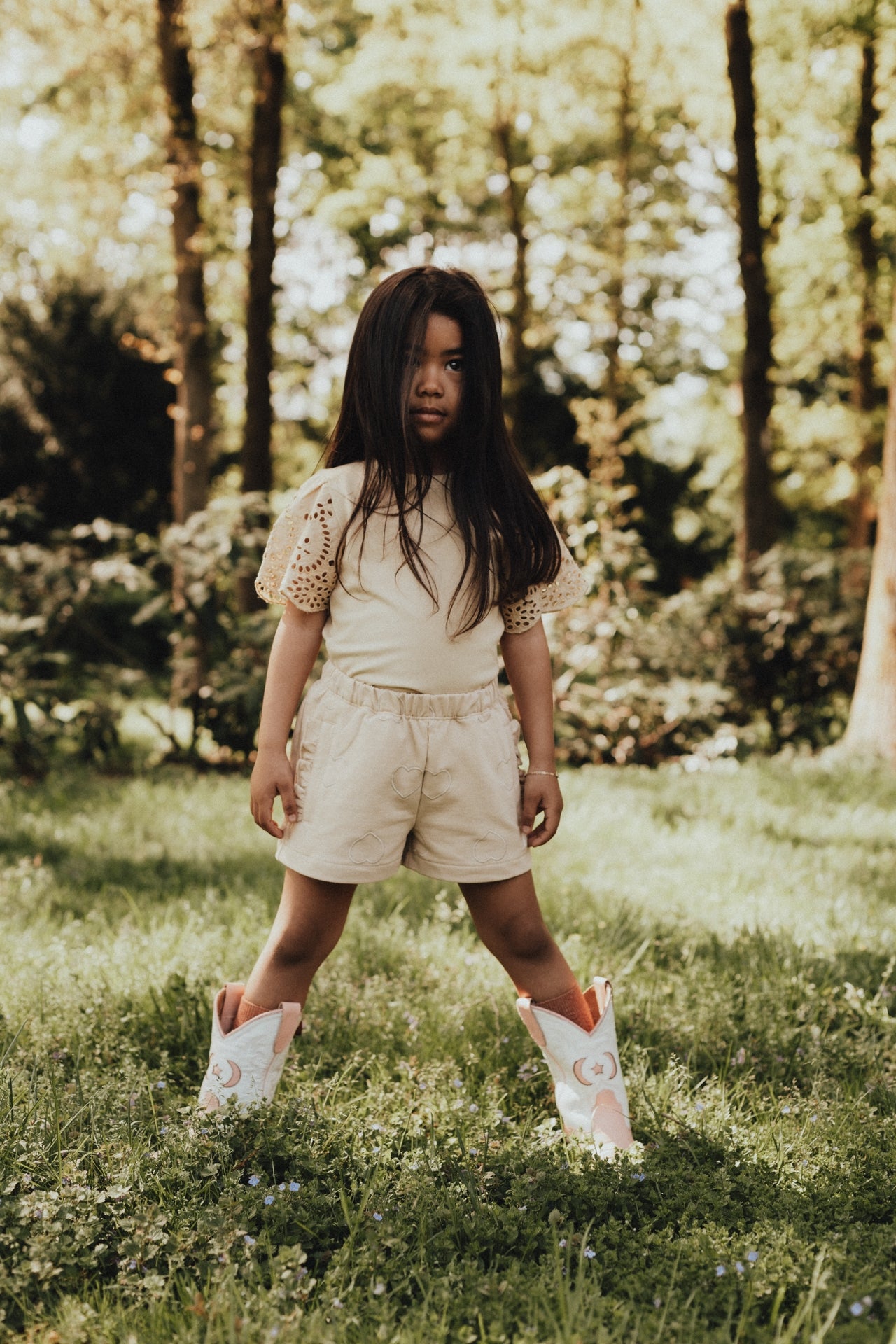 Baje Studio - Vay short creme fawn