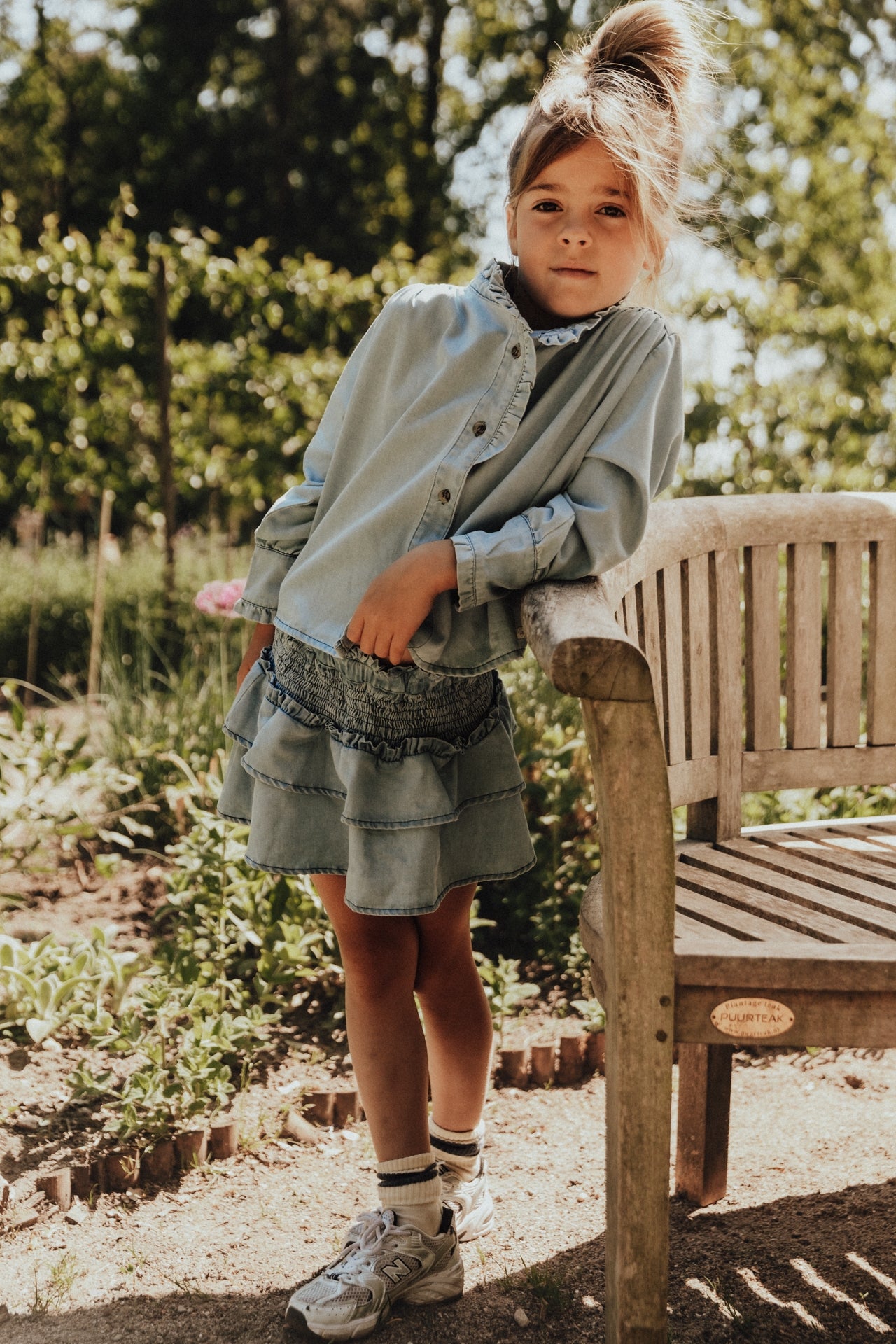 Baje - Lala blouse blue denim light