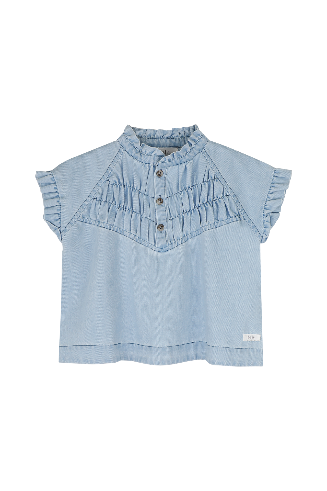 Baje - Robin blouse blue denim light