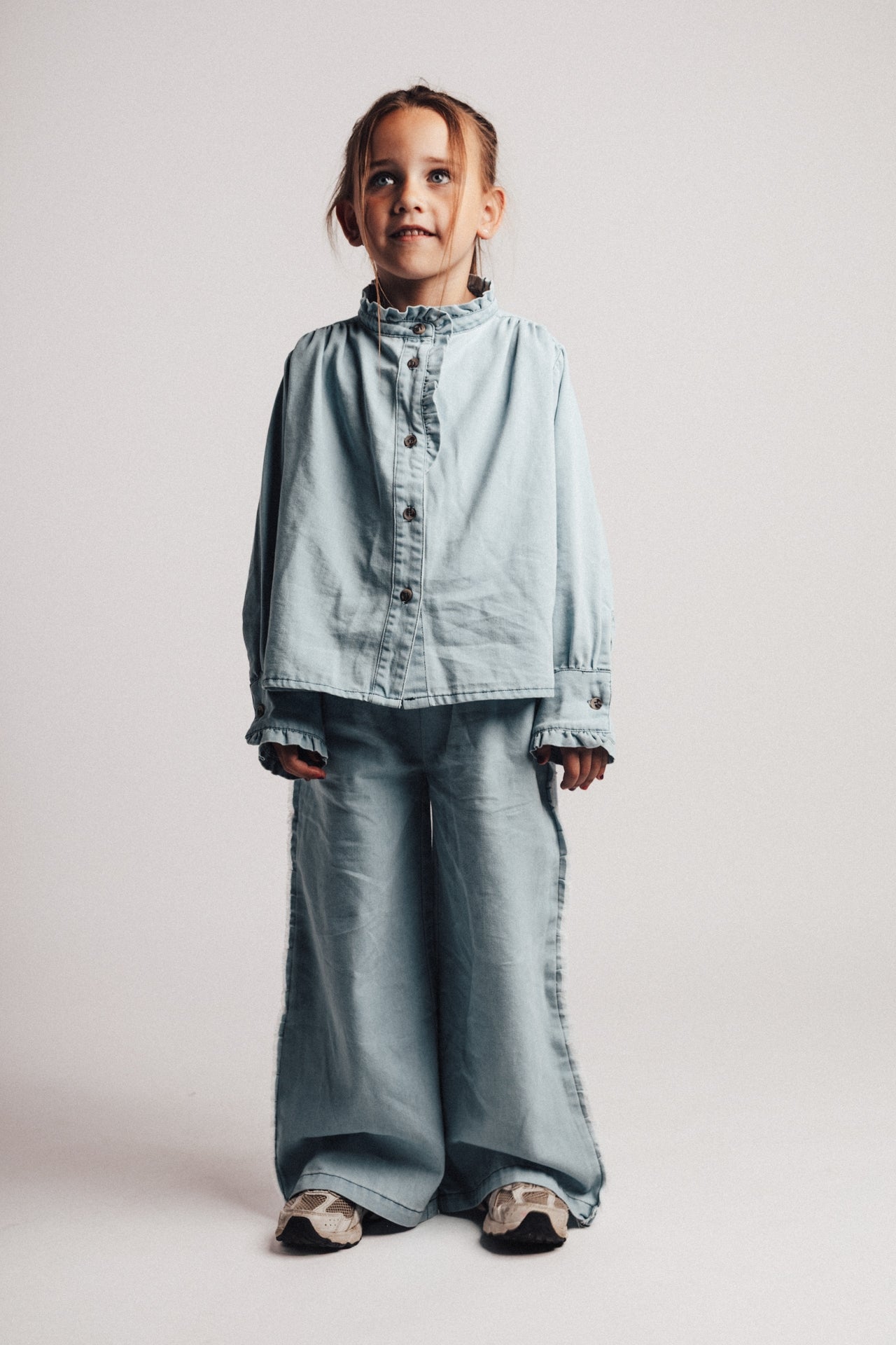 Baje - Loja broek blue denim light